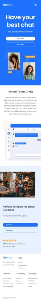 ChatApp mobile